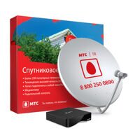 Комплект  Cпутникового ТВ МТС